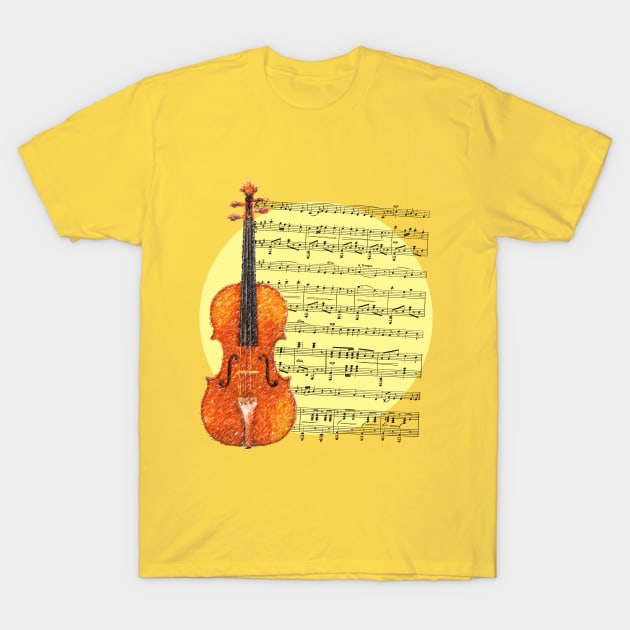 The Art Of Music T-Shirt by djmrice